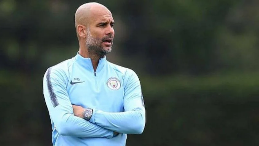 Pep Guardialo en Manchester City