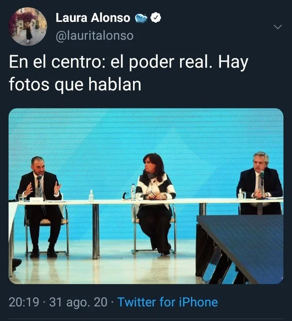 La insólita fake news de Laura Alonso para desprestigiar a Alberto Fernández