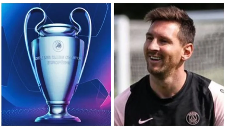 Lionel Messi PSG Champions League