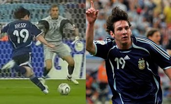 Cuál fue el primer gol de Lionel Messi en un Mundial con la Selección Argentina | Lionel messi