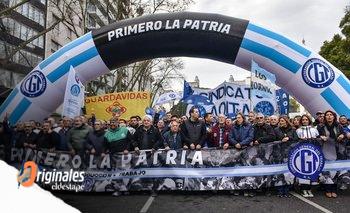  "El sueldo no alcanza", el reclamo de la CGT en la primera gran marcha de la era Alberto | Protesta