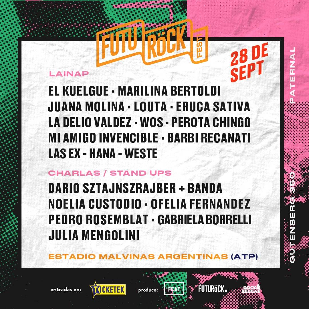 Festival%20Futurock%202019%3A%20una%20fiesta%20de%20m%C3%BAsica%2C%20humor%20y%20debate | El Destape