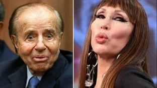 Resultado de imagen de menem con moria casan