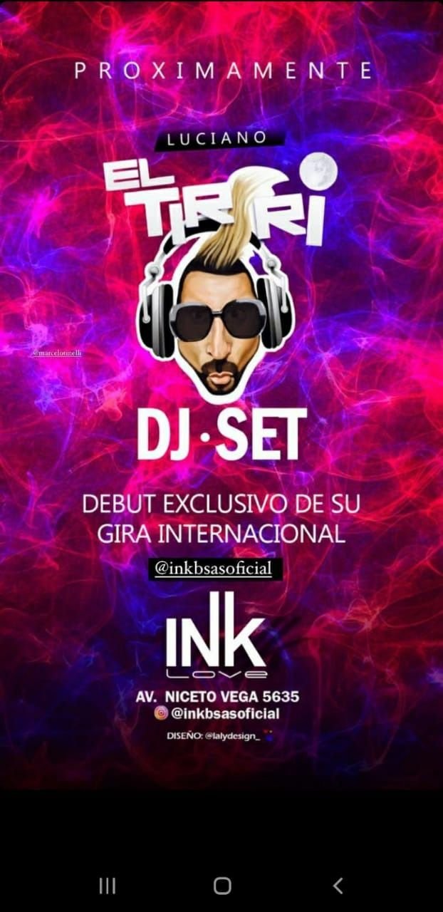El Tirri se va de Canta Conmigo Ahora y hará un show como DJ