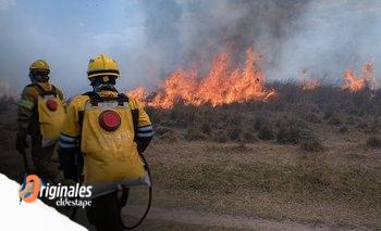Intentan controlar los incendios en Entre Ríos, entre cortocircuitos con Nación | Incendios en argentina