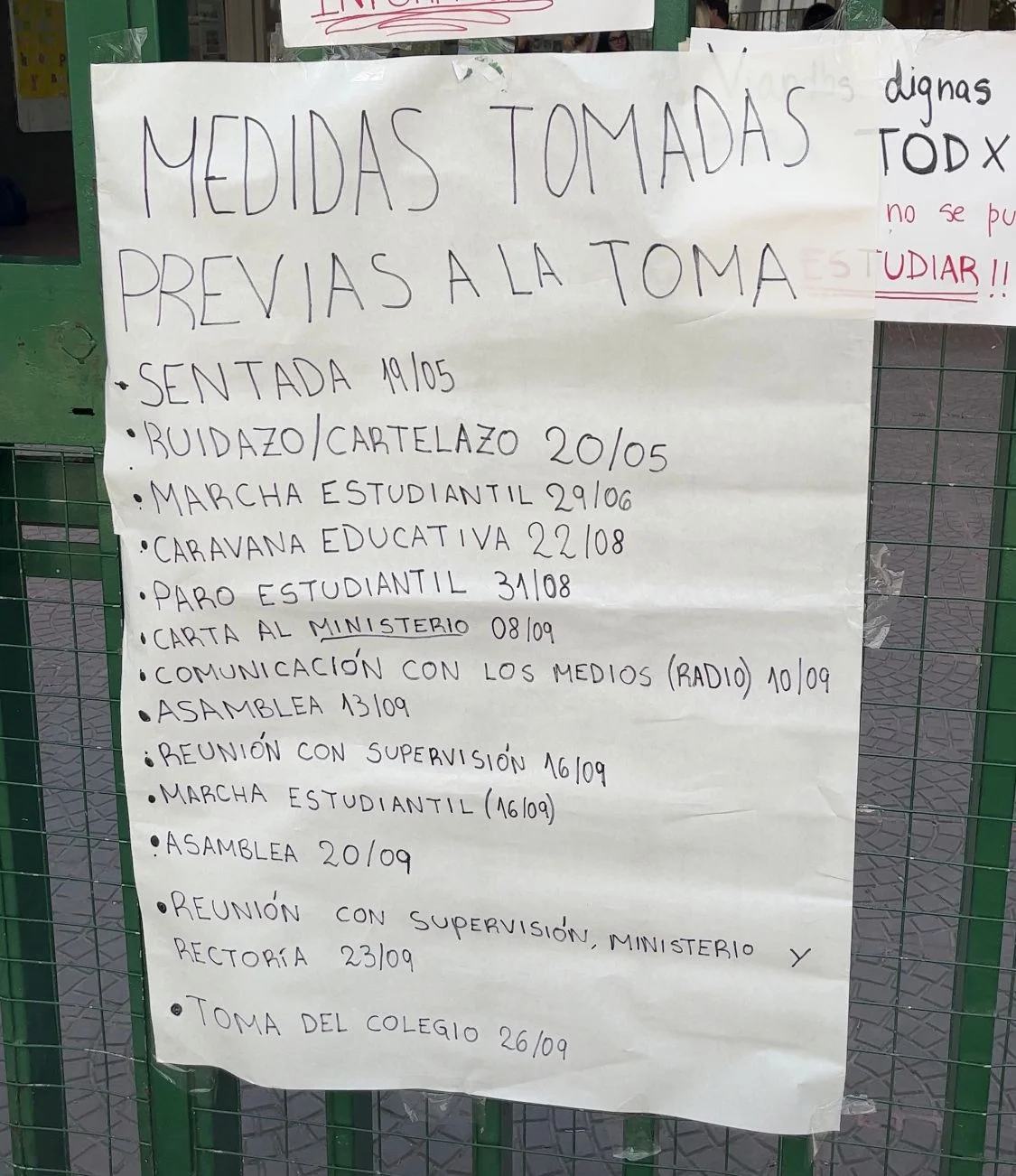 Estudiantes en lucha: los reclamos sin respuesta que dispararon las tomas en las escuelas porteñas 2 WhatsApp%20Image%202022 09 27%20at%201.54.34%20PM