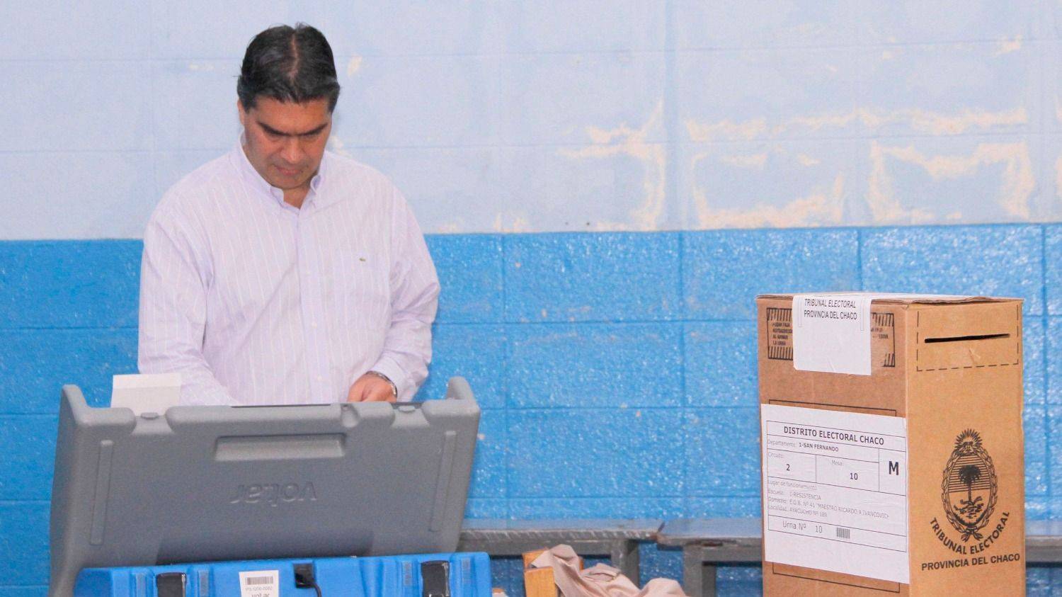 Capitanich%3A%20%22Hemos%20tenido%20una%20jornada%20c%C3%ADvica%20extraordinaria%20y%20ejemplar%22 | El Destape