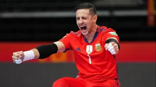Nicolás Sarmiento, el guardián del arco de la Selección Argentina de Futsal | El Destape