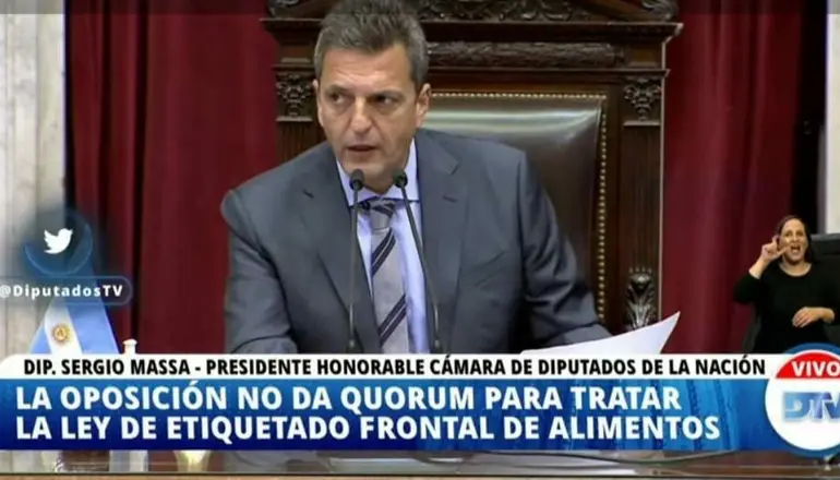 Etiquetado frontal: Juntos por el Cambio no dio quórum y se cayó la sesión  