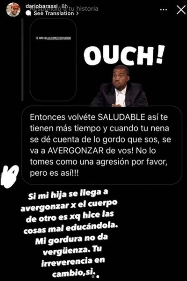 Darío Barassi Instagram