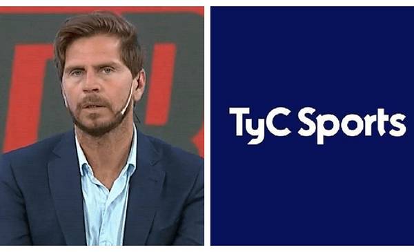 El palazo del Pollo Vignolo a los periodistas de TyC Sports ...
