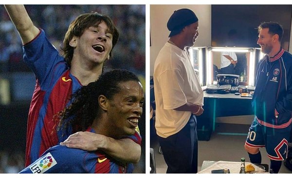 ¿qué Pasó En El Reencuentro Entre Lionel Messi Y Ronaldinho En La