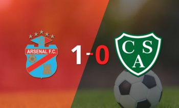 En su casa Arsenal derrotó a Sarmiento 1 a 0 | Argentina - liga profesional 2021