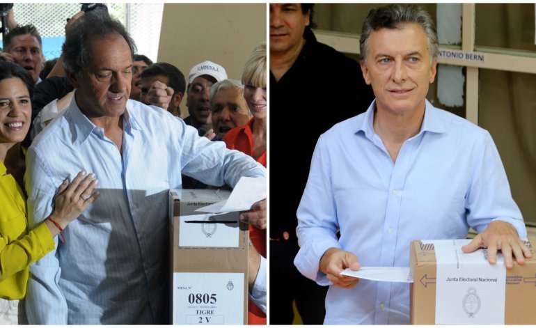 Votaron los dos candidatos en un balotaje que se desarrolla con normalidad Votaron los dos candidatos en un balotaje que se desarrolla con normalidad | El Destape