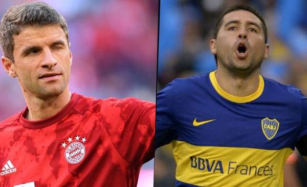 Thomas Müller elogió a Riquelme y los memes estallaron en Boca | El Destape