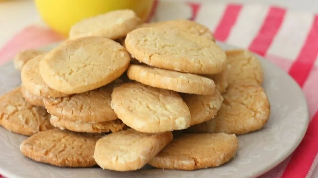 Galletas de limón y avena