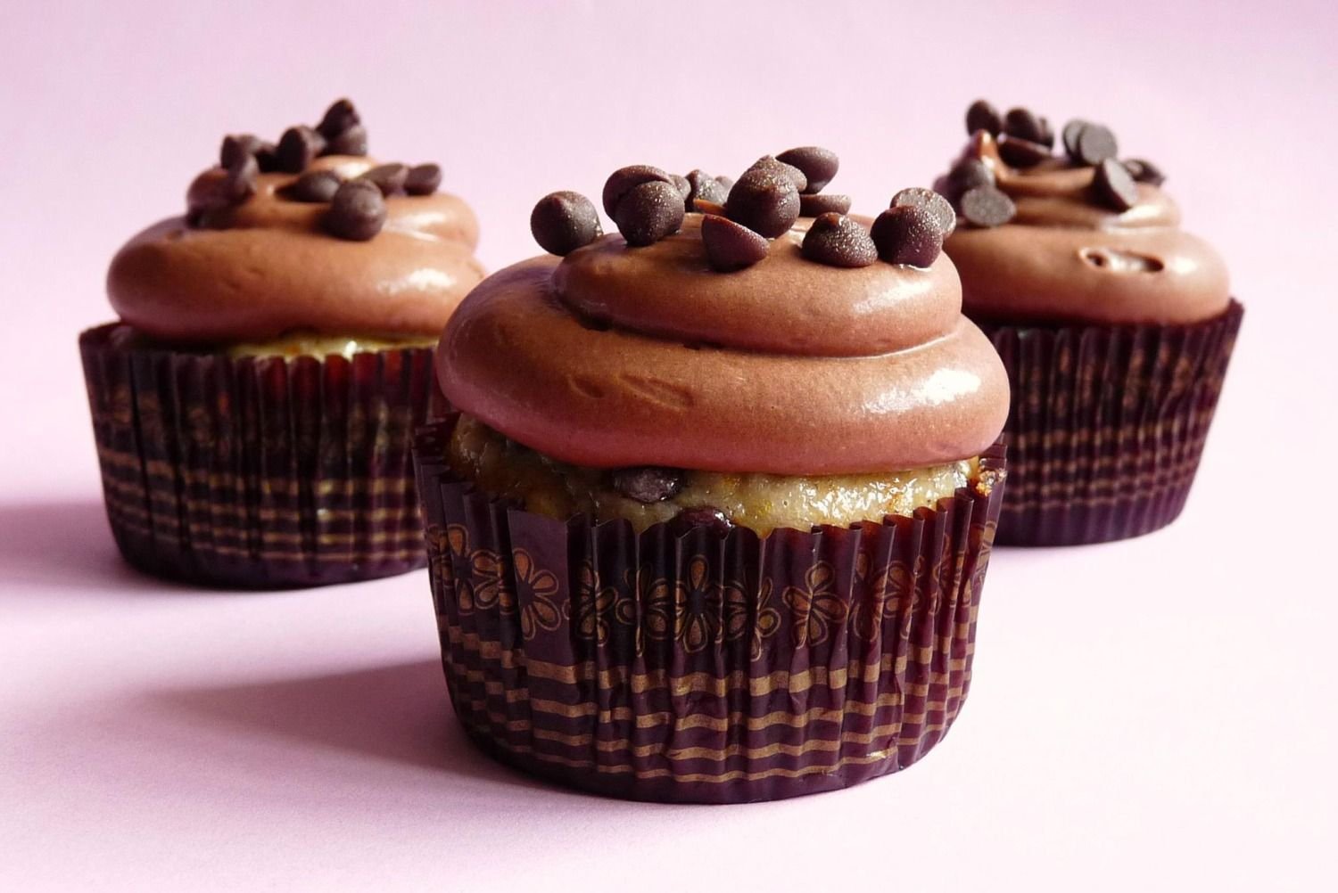 Receta de cupcakes rellenos y decorados
