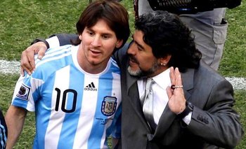 El emotivo posteo de Messi en homenaje a Maradona: "Diego eterno" | Diego armando maradona