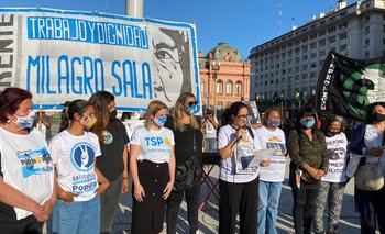 Marcharon a Plaza de Mayo por la liberación de Milagro Sala | Lawfare