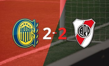 Con doblete de Marco Ruben, Rosario Central empató con River Plate 2-2 | Argentina - liga profesional 2021