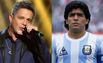 La particular frase de Alejandro Sanz sobre Maradona: "Pelotudos" | Diego maradona