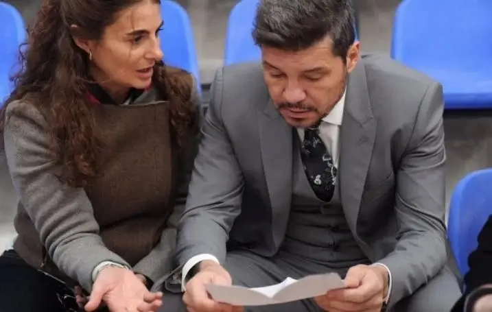 Marcelo Tinelli Gabriela Galaretto