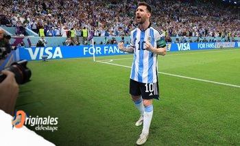 Messi volvió a abrir un partido cerrado en un Mundial | Mundial qatar 2022