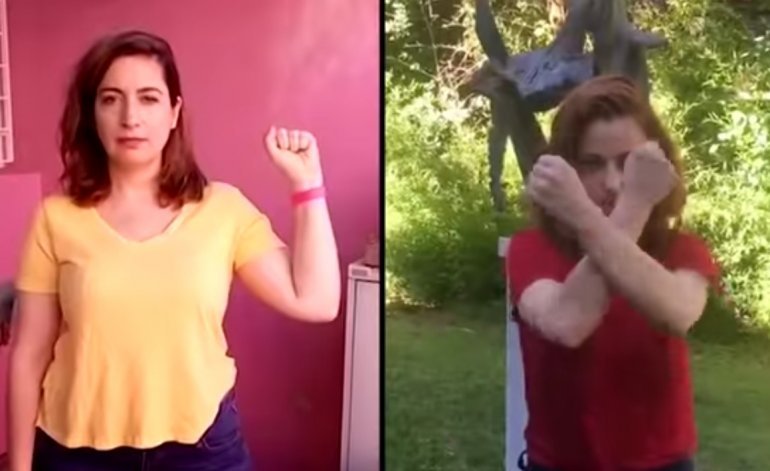 Actrices, escritoras y periodistas se unieron para cantar contra los micromachismos Actrices, escritoras y periodistas se unieron para cantar contra los micromachismos | El Destape