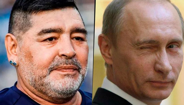 INCREÍBLE: Se filtró un regalo secreto que Putin le hizo a Maradona