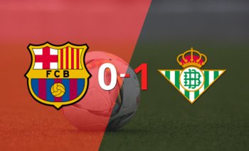 Por la mínima diferencia, Betis se quedó con la victoria ante Barcelona en el estadio Camp Nou | Cuando juegan barcelona y betis