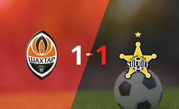 Empate a uno entre Shakhtar Donetsk y FC Sheriff | Cuando juegan shakhtar donetsk y fc sheriff