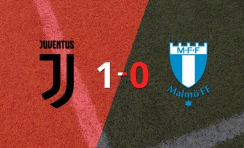 Juventus le ganó 1-0 como local a Malmö | Cuando juegan juventus y malmö