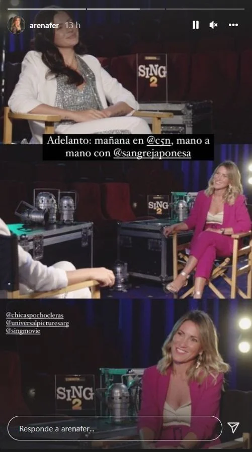 La China Suárez, música, farándula, Fernanda Arena, C5N
