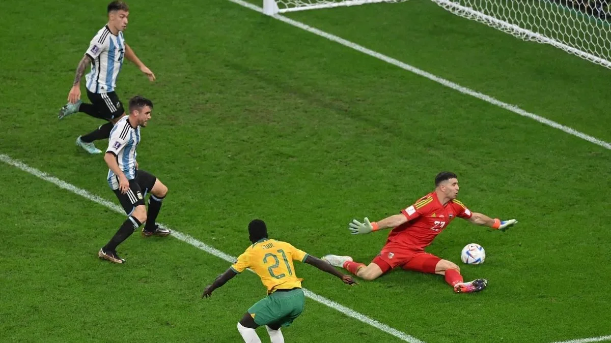 Lionel Messi, Selección Argentina, Mundial Qatar 2022, Dibu Martínez, Australia, fútbol, deportes
