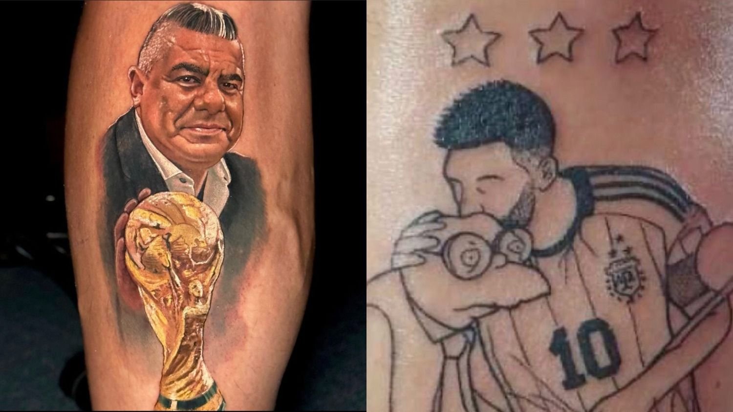 Argentina campeón del mundo: los mejores tatuajes de los hinchas | El  Destape